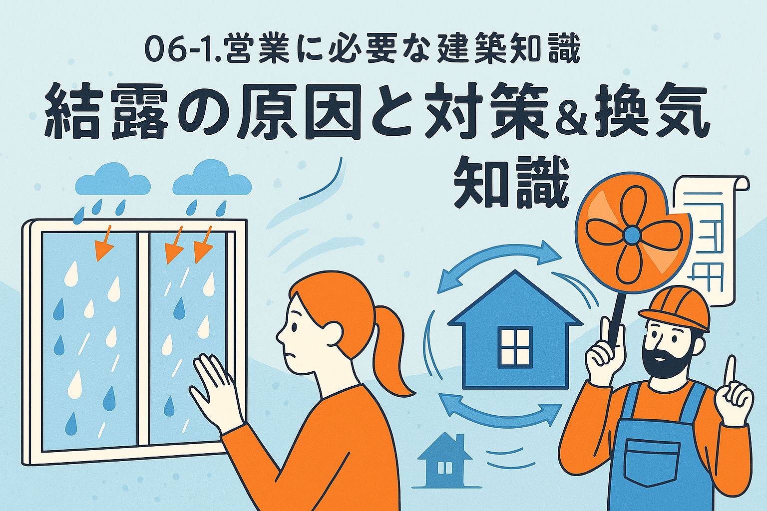 結露の原因と対策＆換気の知識