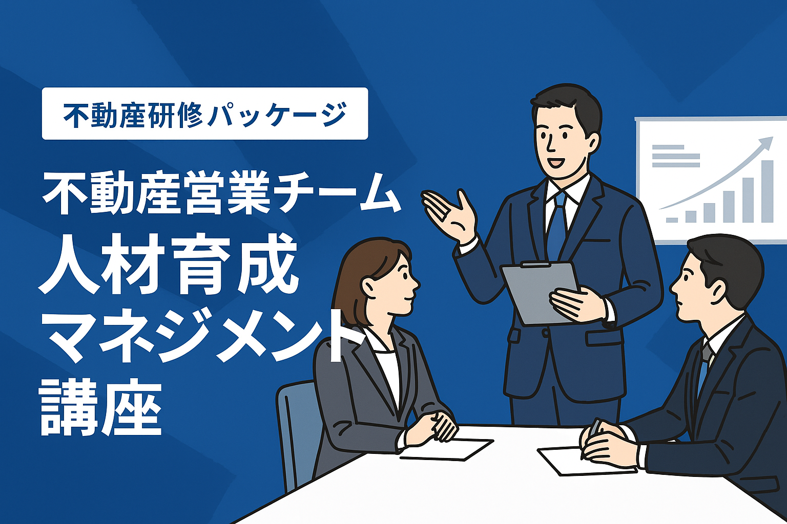 不動産営業チーム 人材育成マネジメント講座